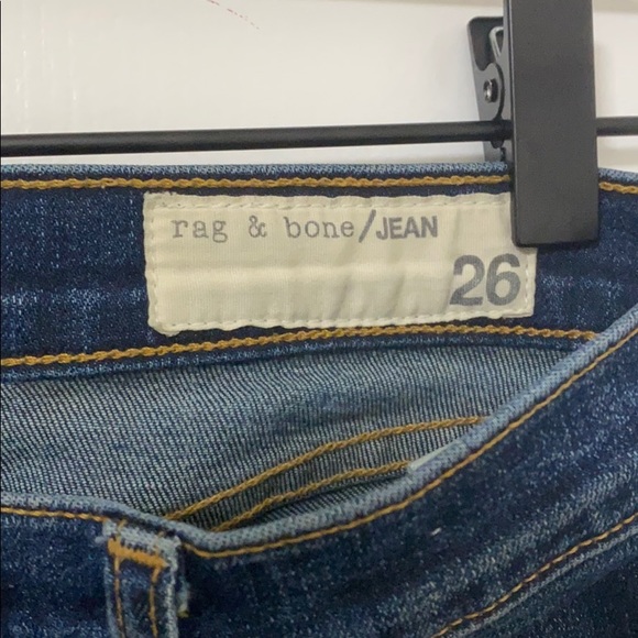 Rag & Bone Classic Blue Denim Skinny Jeans - Picture 3 of 4